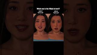 🎬Villain in love, part 2! Based on popular demand! 💙 Acting Challenge, right/left?! #acting #yt