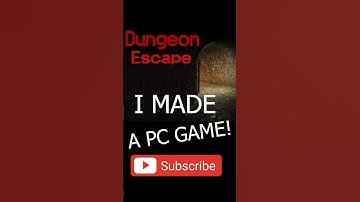 I Made A PC Game! Dungeon Escape #gamedev #gamedevelopment #games #gaming #steam