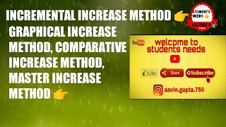 Environment Engineering 🌍 Lec-4 👉 INCREMENTAL INCREASE METHOD👍💯 #civil_engineering. #studentsneeds👉