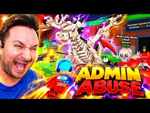 💥 NEW LUCKY BLOCK with SKELETON DRAGON!! 💥 and PHOENIX from TEMU appeared in ADMIN ABUSE!!