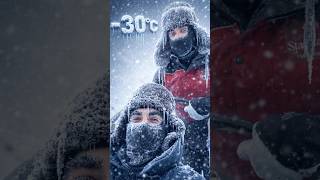 Dünyanın En Soğuk Yerlerinden Biri: Lapland (-30°C) ❄️ One of Coldest Places in World: Lapland -30°C
