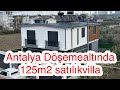 Antalya demealtnda 125m2 satlk villa