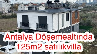 Antalya Döşemealtında 125m2 satılık villa