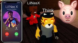 I PLAYED PIGGY WITH LIL NAS X!! | ROBLOX (Facecam)