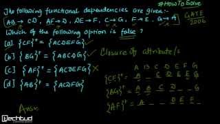 Example on finding X-closure