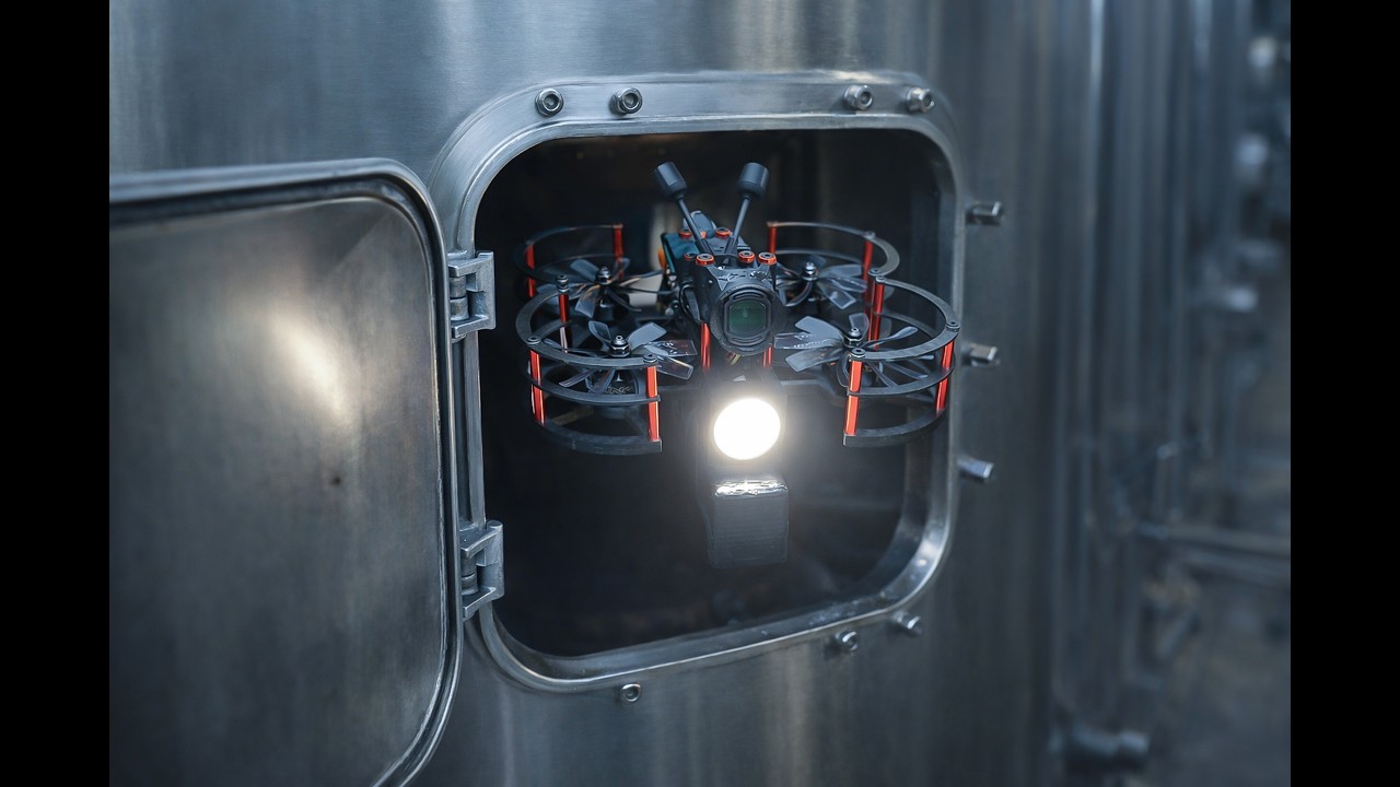 The sniper precision of the Xpert Sniper Mini Pro in complex spaces in a 11min flight with no limits