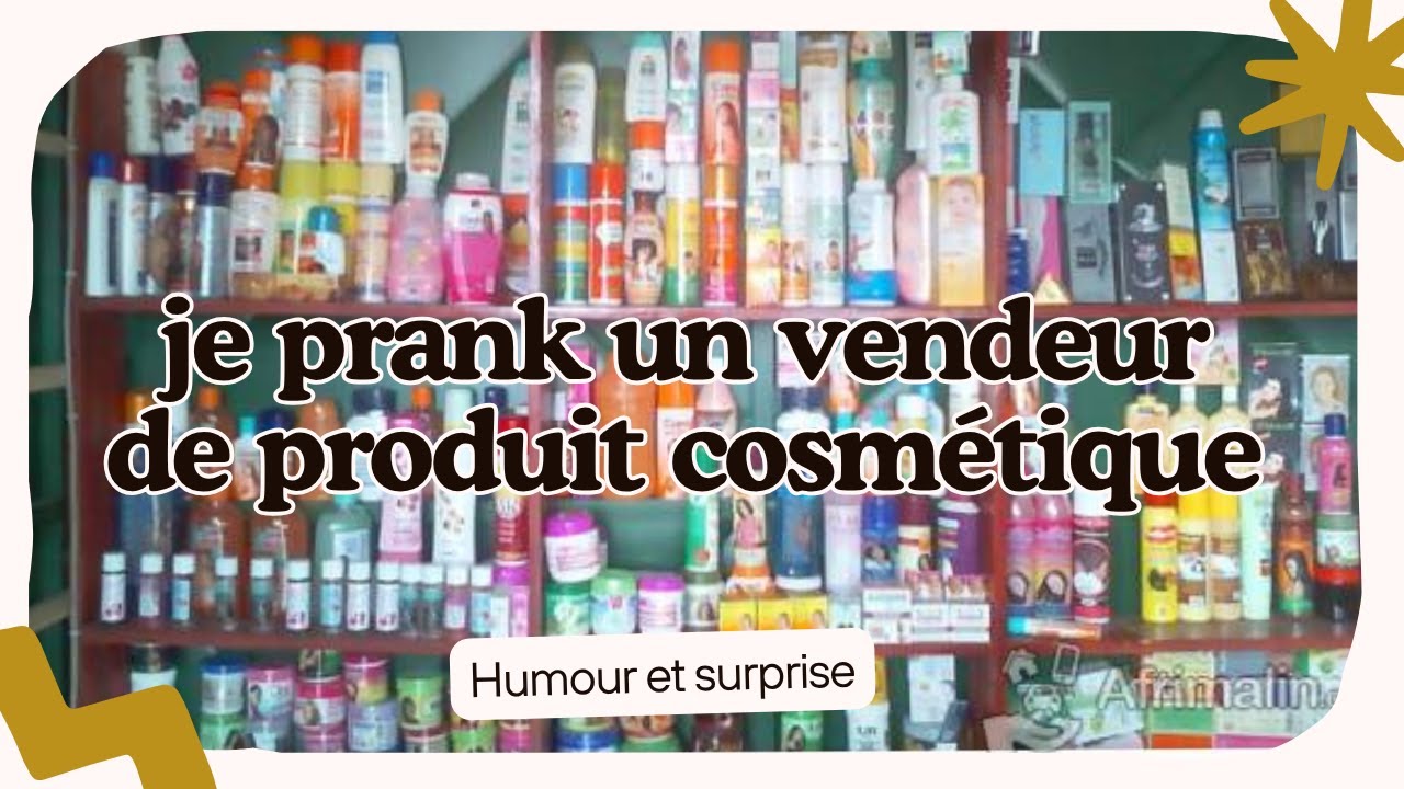 wilson prank  un vendeur de produit cosmétique