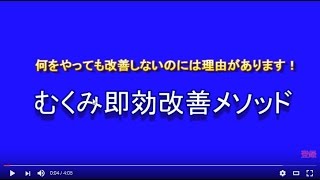 むくみ・弛み即効改善メソッド　コンセプトビデオ★