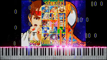 Marvel vs. Capcom - Character Select Theme [Piano Cover with Variations]