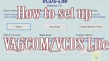How to set up VAGCOM / VCDS Lite