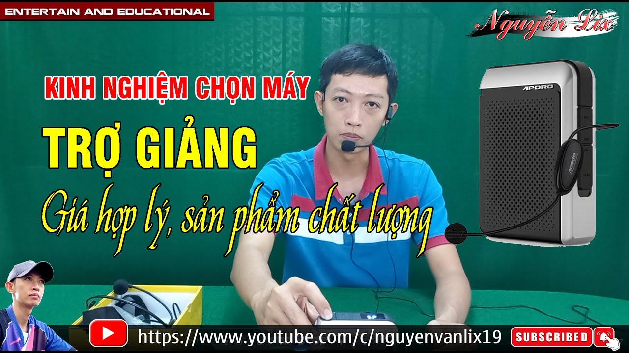 Cách chọn máy trợ giảng bền đẹp giá rẻ | @NguyễnLix