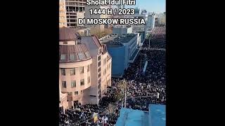 Masha Allah Suasana Sholat Idul Fitri Di Moskow Rusia
