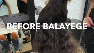 BEST BALAYAGE TECHNIQUE. AMAZING COLOR CORRECTION.#balayage#haircolor#hairstyle