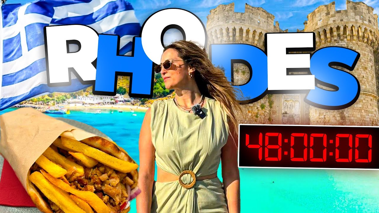 48 SAATTE RODOS REHBERİ / 320 € HARCADIM / Araç Kiralamadan Fiyatlarıyla Kültür ve Lezzet Rodos Turu