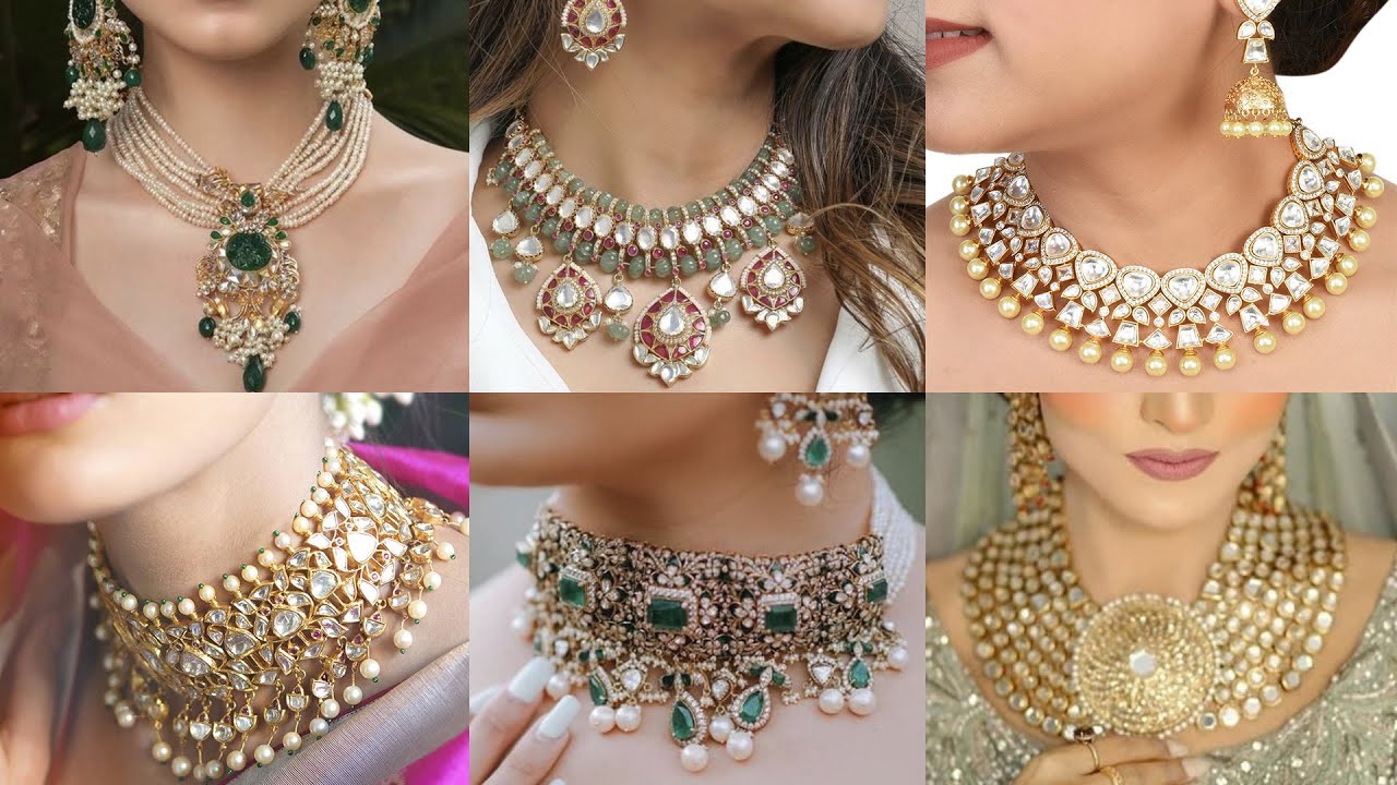 Choker Necklace Collection 2022 Gold Jewellery Choker Necklace Designs Ideas