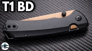 Kizer T1 BD Folding Knife - Overview and Review 