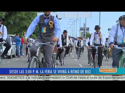 La Feria de las Flores también se vive a ritmo de bicicletas [Noticias] - Telemedellín