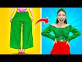 LUXURY s. BUDGET FASHION || Brilliant Outfit Hacks! Upgrade your Clothes Easily by 123 GO! SCHOOL