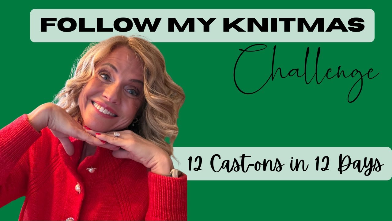 12 дней вязания к Рождеству: закончится ли мой вязальный челлендж волшебством или хаосом? |Францу...