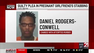 Fort Wayne man accused of stabbing pregnant girlfriend pleads guilty to attempted murder