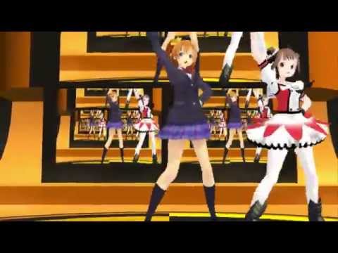 MMD Miaki an Ecstatic Vivace, Uchouten love live & Kantai