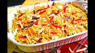 This 7-Layer Taco Dip Gets Devoured Every Single Time
