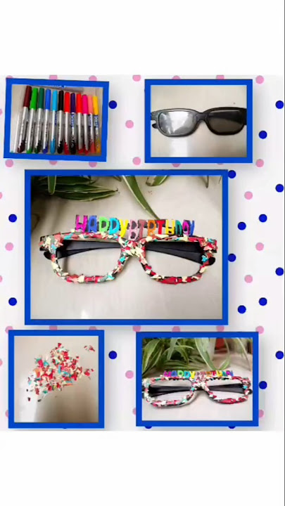 Birthday special goggles with old 3D glass#shorts#viral#birthday #glass