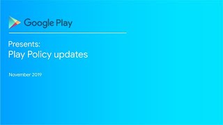 Google Play Policy Updates - November 2019 (Urdu)