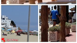 كابونيكرو 2021 الشاطئ الأكثر نظافة بالشمال المغربيمقهى بجانب الشاطئ