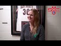 WBB Post Game interview w/ Coach Allyson Fasnacht
