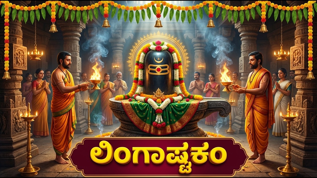 ಸೋಮವಾರದಂದು ಲಿಂಗಾಷ್ಟಕಂ ಈಹಾಡುಗಳನ್ನು ಕೇಳಿದರೆನಿಮಗೆ ಸಿರಿಸಂಪತ್ತುಉಂಟಾಗುತ್ತದೆ | Lingashtakam In Kannada