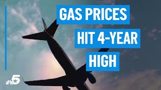 Gas prices hit four-year-high | NBCDFW