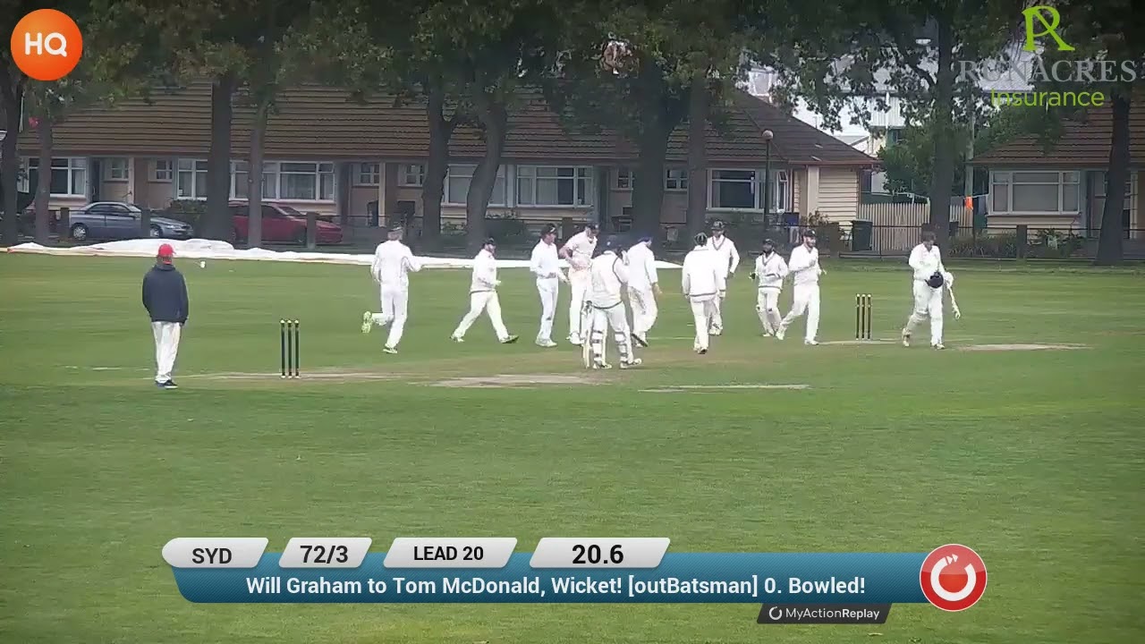 Sydenham CC Championship Men vs OBC, 19 & 26 March 2022