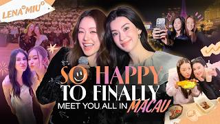 [LenaMiu 1st Fan Meeting in Macau] So happy to finally meet you all in Macau | 3Plus