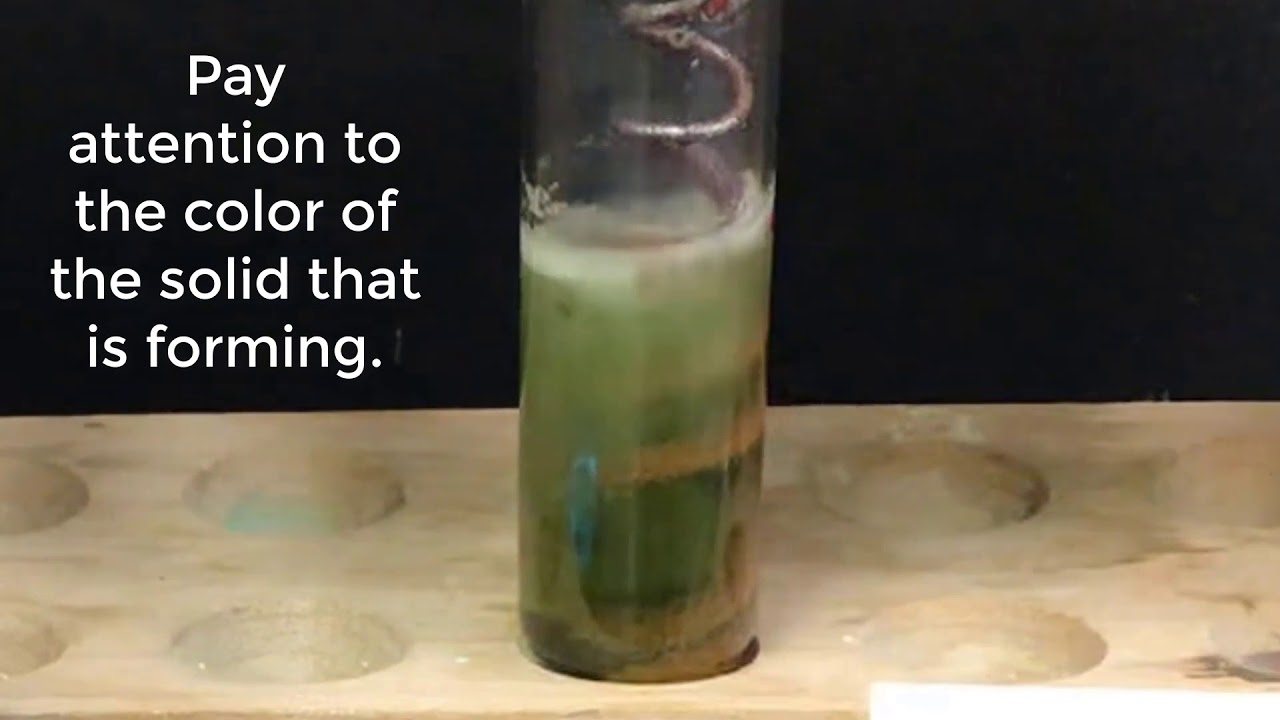 Aluminum and Copper II Chloride YouTube
