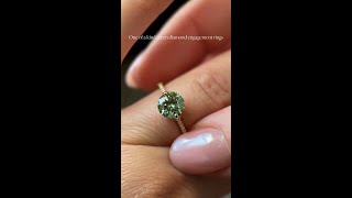 Green Diamond Engagement Rings Information