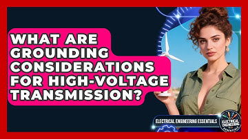 What Are Grounding Considerations For High-Voltage Transmission? - Electrical Engineering Essentials