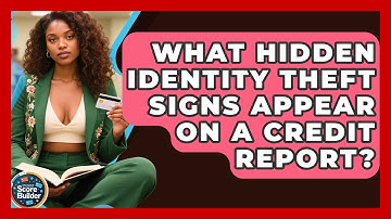 What Hidden Identity Theft Signs Appear On A Credit Report? - Student Score Builder