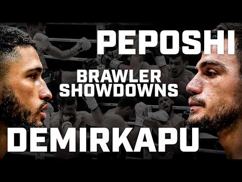 A Brawler's Delight 💯 The two EPIC battles between Deniz Demirkapu and Berjan Peposhi