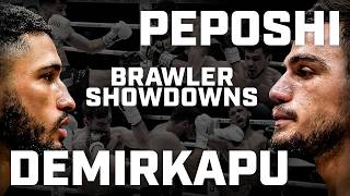 A Brawler's Delight 💯 The two EPIC battles between Deniz Demirkapu and Berjan Peposhi