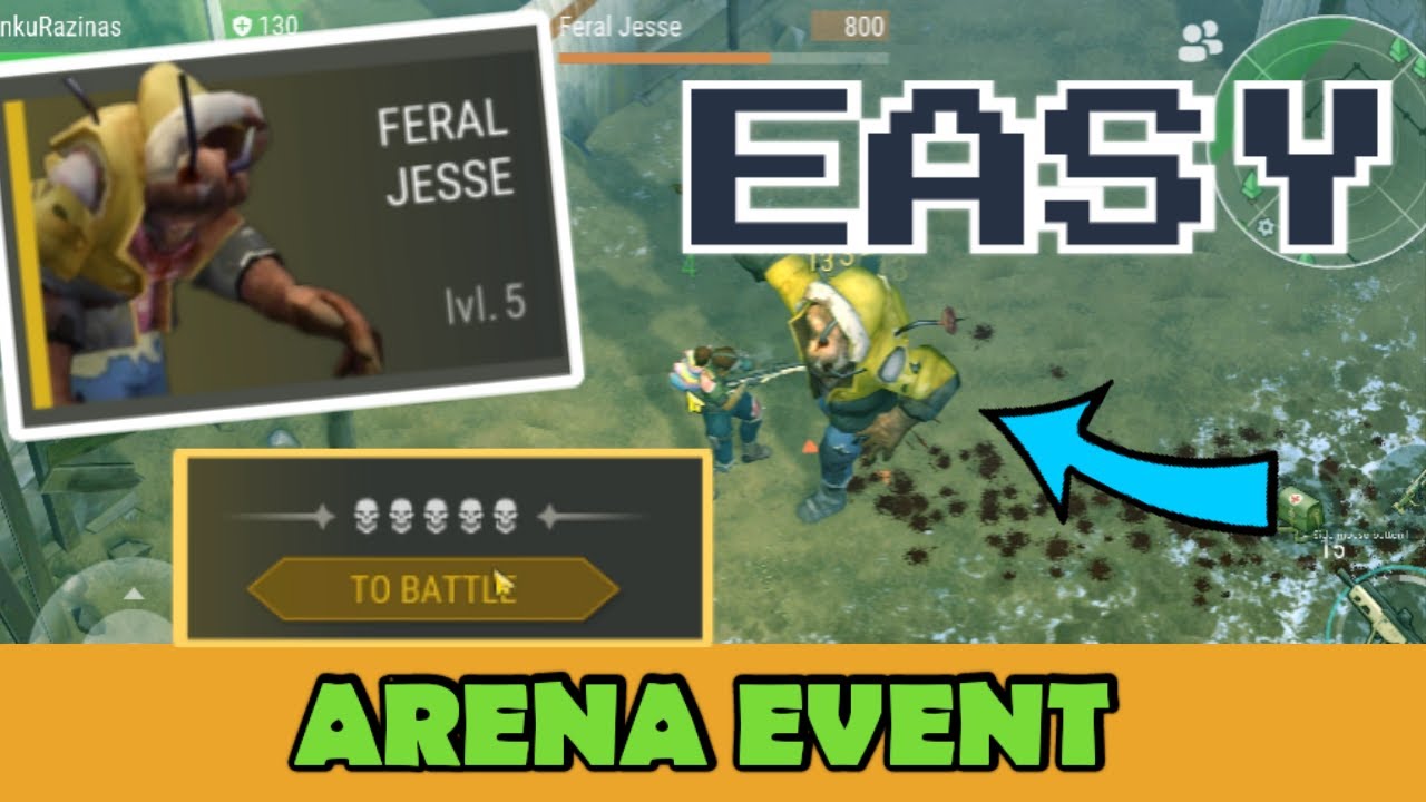 LVL 5 FERAL JESSE | ARENA EVENT| SEASON 25 - LAST DAY ON EARTH SURVIVAL - LDOE