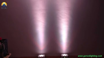 Powerful & amazing beam effect 6*10W led uplighting with built in battery & wireless dmx