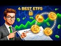 The 4 BEST ETFs To BUY and HOLD in Your Roth IRA