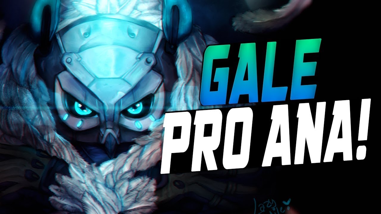 GALE BEST ANA IN THE WORLD! [ OVERWATCH SEASON 10 TOP 500 ]