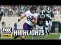 Northwestern Vs Michigan State FOX COLLEGE FOOTBALL HIGHLIGHTS 