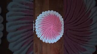 satisfying rangoli #rangoli #simplerangoli #dialyrangoli #withoutdotsrangolis #shorts #alpana #kolam