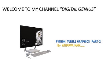 Python Turtle Graphics- Part-2