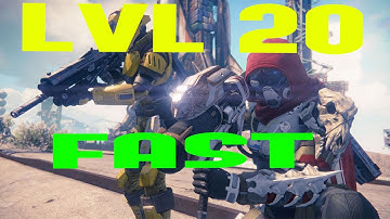 Destiny: How to get to lvl 20 FAST