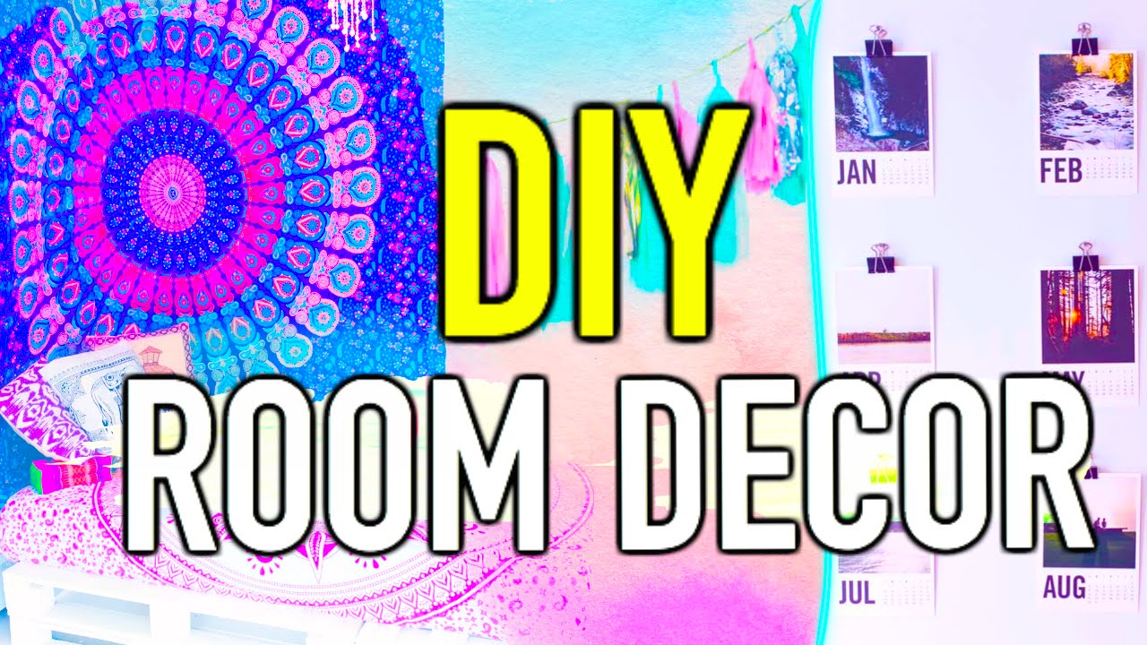 DIY Room Decorations: Tumblr Inspired! - YouTube