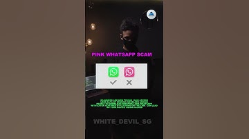 Pink WhatsApp Scam Alert #hacking#whitedevilsg